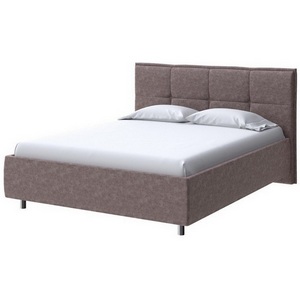 Изображение товара PROxSON Кровать Lino без основания (Ткань: Велюр Gratta 8 Брауни) 90x200