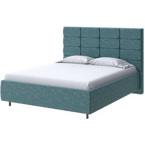 Изображение товара PROxSON Кровать Shapy без основания (Ткань: Велюр Gratta 5 Морская лагуна) 90x190
