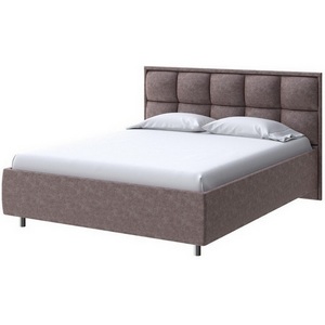 Изображение товара PROxSON Кровать Chessy без основания (Ткань: Велюр Gratta 8 Брауни) 200x190