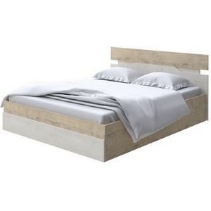 Изображение товара Кровать с реечным основаниемс шириной 90 см Milton с подъемным механизмом (ЛДСП Бунратти/Дуб Шамони светлый (124)) 90x190