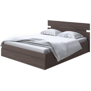 Изображение товара Кровать односпальная металлическим подъемным механизмом шириной 90 см Milton с подъемным механизмом (ЛДСП Ясень Шимо Темный) 90x190
