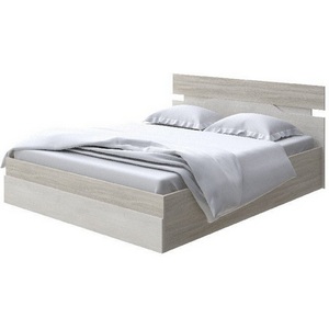 Изображение товара Без бренда Кровать Milton с подъемным механизмом (ЛДСП Ясень Шимо Светлый/Дуб Шамони светлый) 140x200