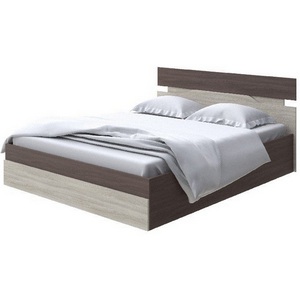 Изображение товара Без бренда Кровать Milton с подъемным механизмом (ЛДСП Ясень Шимо Темный/Ясень Шимо Светлый) 80x200