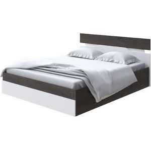 Изображение товара Без бренда Кровать Milton с подъемным механизмом (ЛДСП Дуб Кантербери/Белый) 160x190