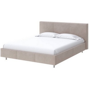 Изображение товара PROxSON Кровать Novo (Ткань: Велюр Monopoly Миндаль (111)) 160x200