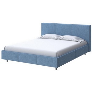Изображение товара PROxSON Кровать Novo (Ткань: Жаккард Tesla Деним) 140x200