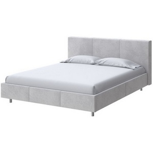 Изображение товара PROxSON Кровать Novo (Ткань: Велюр Teddy Стальной) 90x200