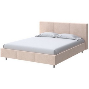 Изображение товара PROxSON Кровать Novo (Ткань: Велюр Teddy Тауп) 160x200