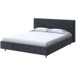 Изображение товара PROxSON Кровать Novo (Ткань: Велюр Casa Графитовый) 90x200