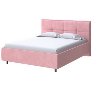 Изображение товара PROxSON Кровать Lino без основания (Ткань: Велюр Casa Жемчужно-розовый) 200x190