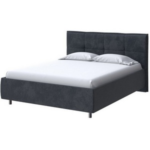 Изображение товара PROxSON Кровать Lino без основания (Ткань: Велюр Casa Графитовый) 200x200