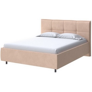 Изображение товара PROxSON Кровать Lino без основания (Ткань: Велюр Casa Бежевый) 160x190
