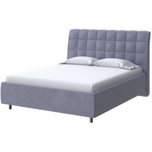 Изображение товара PROxSON Кровать Volumo без основания (Ткань: Велюр Casa Благородный серый) 160x190