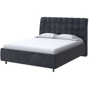 Изображение товара PROxSON Кровать Volumo без основания (Ткань: Велюр Casa Графитовый) 160x190