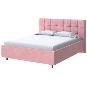 Изображение товара PROxSON Кровать Nety без основания (Ткань: Велюр Casa Жемчужно-розовый) 90x190