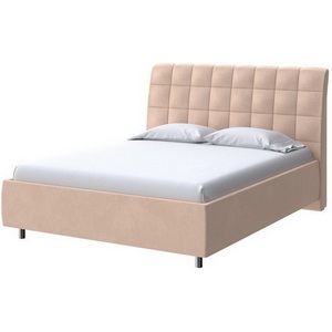 Изображение товара PROxSON Кровать Volumo без основания (Ткань: Велюр Casa Бежевый) 160x200