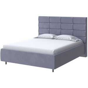 Изображение товара PROxSON Кровать Shapy без основания (Ткань: Велюр Casa Благородный серый) 160x190