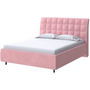 Изображение товара PROxSON Кровать Volumo без основания (Ткань: Велюр Casa Жемчужно-розовый) 120x190