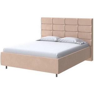 Изображение товара PROxSON Кровать Shapy без основания (Ткань: Велюр Casa Бежевый) 160x200