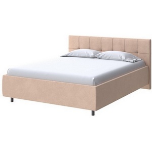Изображение товара PROxSON Кровать Diamo без основания (Ткань: Велюр Casa Бежевый) 80x190