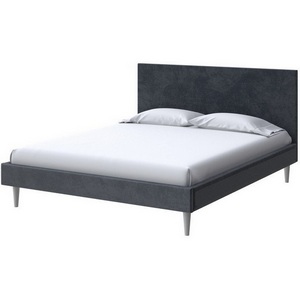Изображение товара PROxSON Кровать Claro (Ткань: Велюр Casa Графитовый) 90x200
