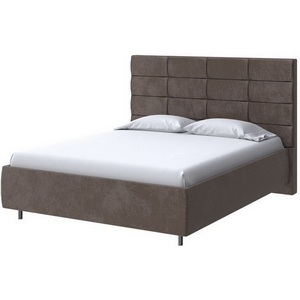 Изображение товара PROxSON Кровать Shapy без основания (Ткань: Велюр Casa Кофейный) 180x190