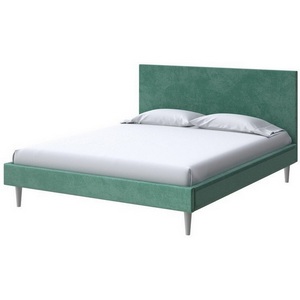 Изображение товара PROxSON Кровать Claro (Ткань: Велюр Casa Изумрудный) 160x200