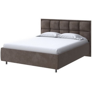 Изображение товара PROxSON Кровать Chessy без основания (Ткань: Велюр Casa Кофейный) 200x190