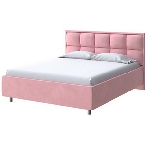 Изображение товара PROxSON Кровать Chessy без основания (Ткань: Велюр Casa Жемчужно-розовый) 180x200