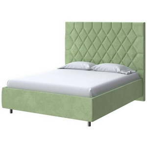 Изображение товара PROxSON Кровать Rhomby без основания (Ткань: Велюр Casa Яблоневый) 140x190