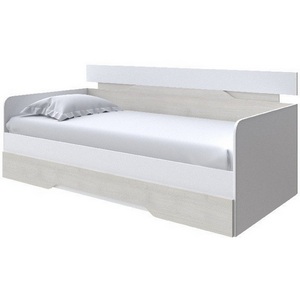 Изображение товара Без бренда Кровать-Софа Milton (ЛДСП Белый/Дуб Шамони светлый) 120x200