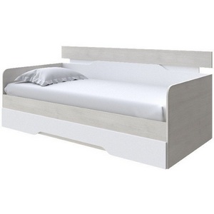 Изображение товара Без бренда Кровать-Софа Milton (ЛДСП Дуб Шамони светлый/Белый) 120x200