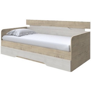 Изображение товара Без бренда Кровать-Софа Milton (ЛДСП Бунратти/Дуб Шамони светлый (124)) 90x190