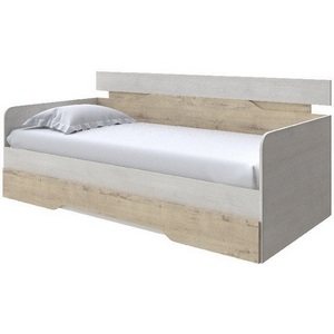 Изображение товара Без бренда Кровать-Софа Milton (ЛДСП Дуб Шамони светлый (124)/Бунратти) 90x200