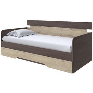 Изображение товара Без бренда Кровать-Софа Milton (ЛДСП Ясень Шимо Темный/Бунратти) 90x200