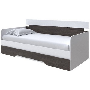 Изображение товара Без бренда Кровать-Софа Milton (ЛДСП Белый/Дуб Кантербери) 120x190