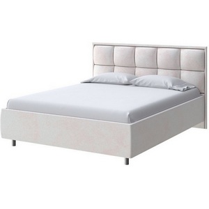 Изображение товара PROxSON Кровать Chessy без основания (Ткань: Велюр Teddy Жемчужный) 140x190