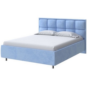 Изображение товара PROxSON Кровать Chessy без основания (Ткань: Велюр Teddy Небесно-голубой) 200x200