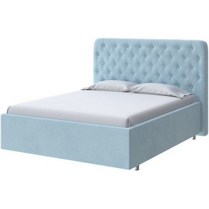 Изображение товара PROxSON Кровать Classic Large (Ткань: Велюр Teddy Морозная свежесть) 180x190