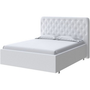Изображение товара PROxSON Кровать Classic Large (Ткань: Велюр Teddy Снежный) 160x190