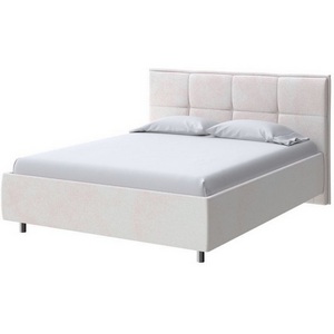 Изображение товара PROxSON Кровать Lino без основания (Ткань: Велюр Teddy Снежный) 200x200