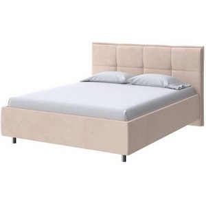 Изображение товара PROxSON Кровать Lino без основания (Ткань: Велюр Teddy Тауп) 90x200