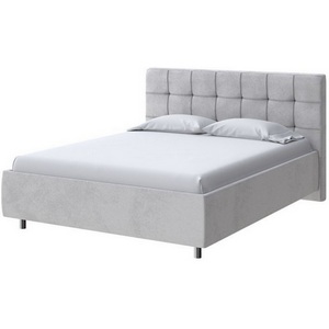 Изображение товара PROxSON Кровать Nety без основания (Ткань: Велюр Teddy Стальной) 200x200