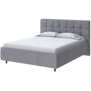 Изображение товара PROxSON Кровать Nety без основания (Ткань: Велюр Teddy Мокрый асфальт) 80x200