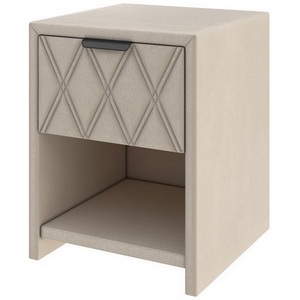 Изображение товара PROxSON Тумба Side (Ткань: Велюр Forest 4 Бежевый) 44x45