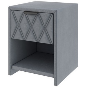 Изображение товара PROxSON Тумба Side (Ткань: Велюр Forest 17 Серый) 44x45