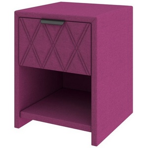 Изображение товара PROxSON Тумба Side (Ткань: Рогожка Savana Berry (фиолетовый)) 44x45