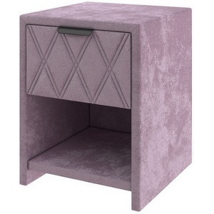 Изображение товара PROxSON Тумба Side (Ткань: Велюр Лофти Слива) 44x45