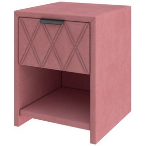 Изображение товара PROxSON Тумба Side (Ткань: Велюр Ultra Ягодный сорбет) 44x45