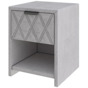 Изображение товара PROxSON Тумба Side (Ткань: Велюр Teddy Стальной) 44x45